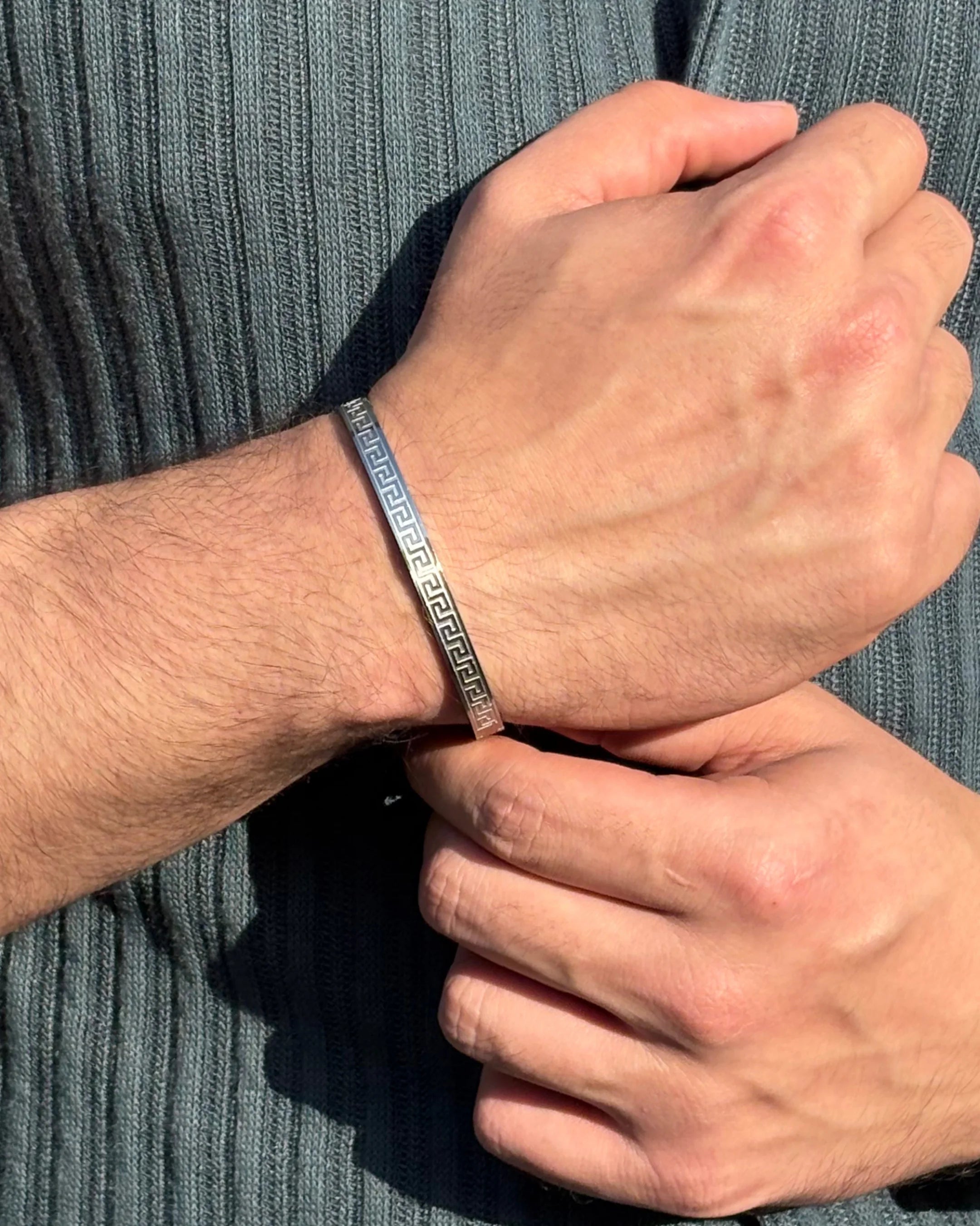 Silver Eros Cuff (5mm)