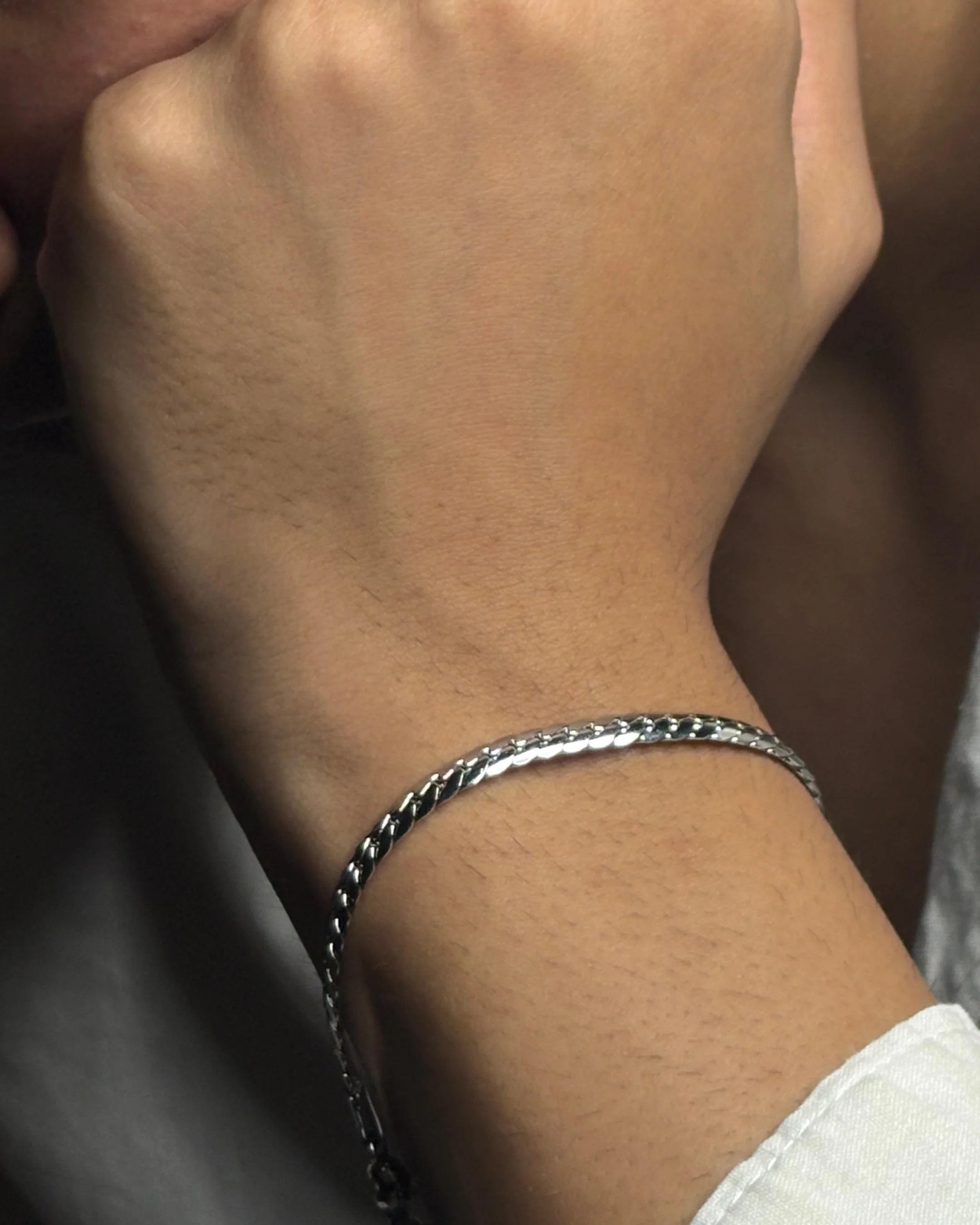 Cuban Curb Link Bracelet (4mm)