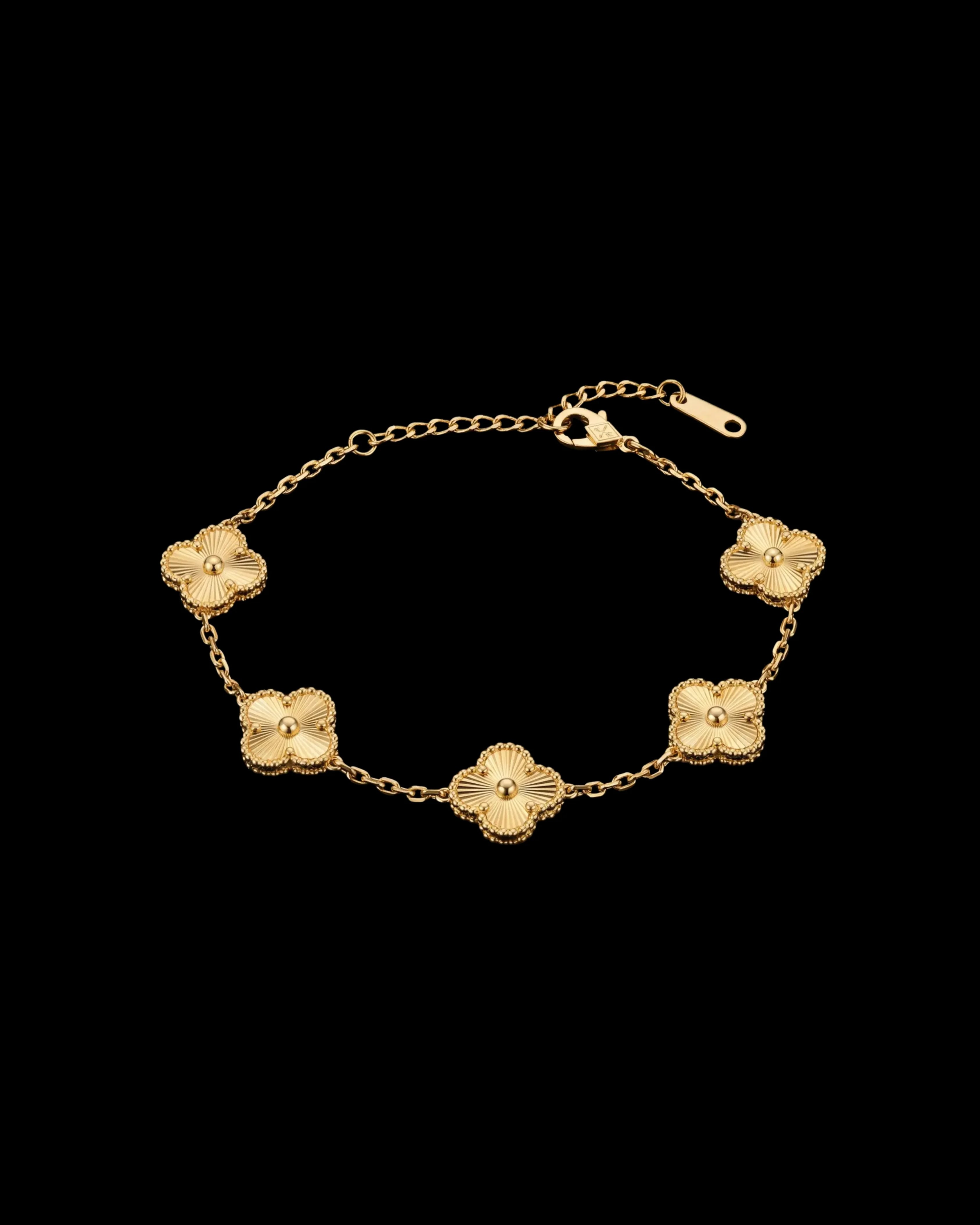 Clover Gilded Bracelet (Gold)