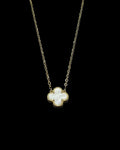 Clover Marbella Pendant (White)