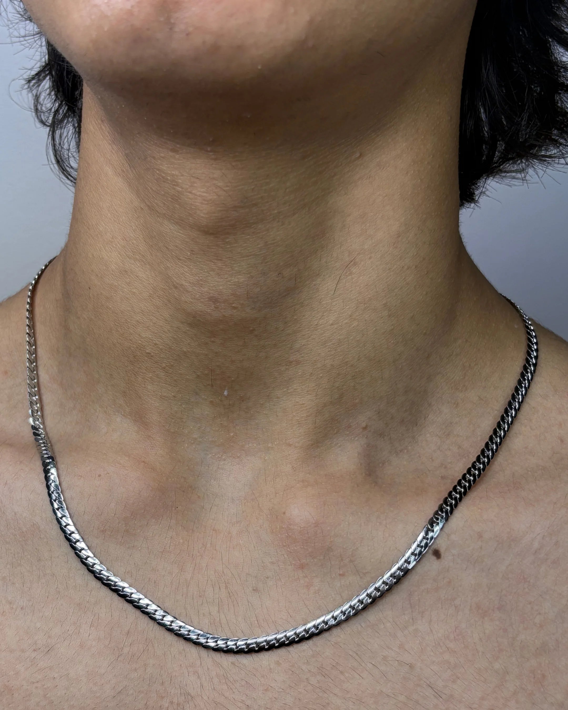 Cuban Curb Link Chain (4mm)