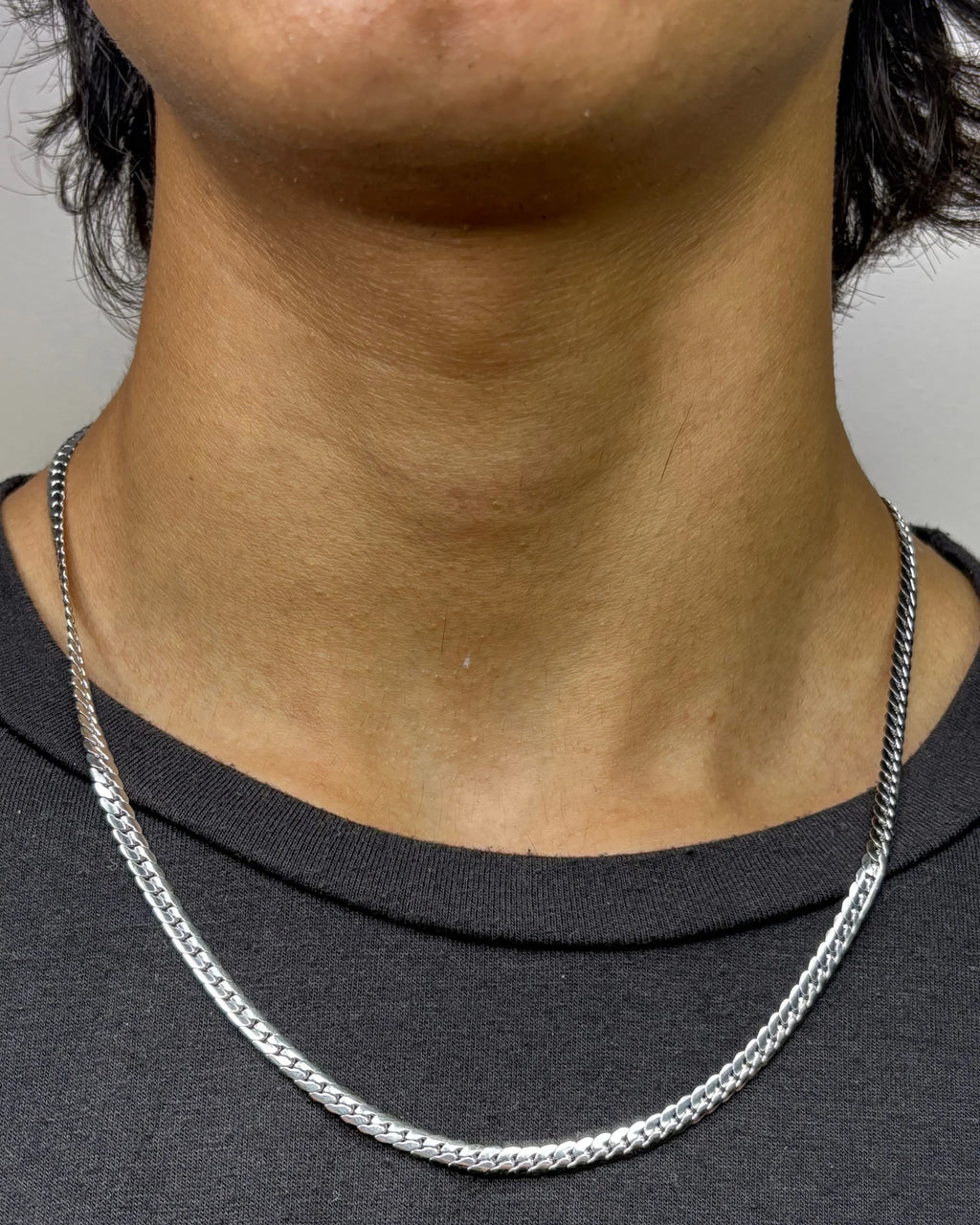 Cuban Curb Link Chain (4mm)