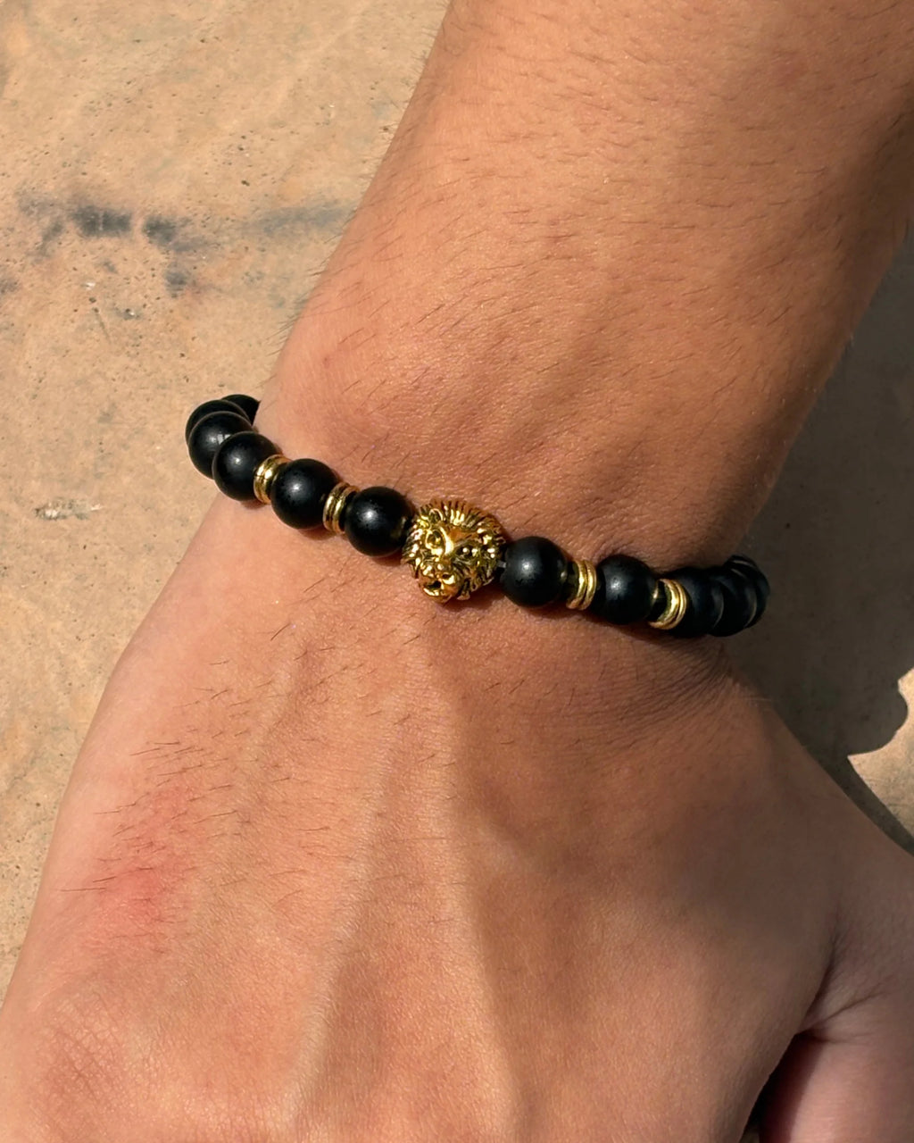 Alpha Gold Bracelet