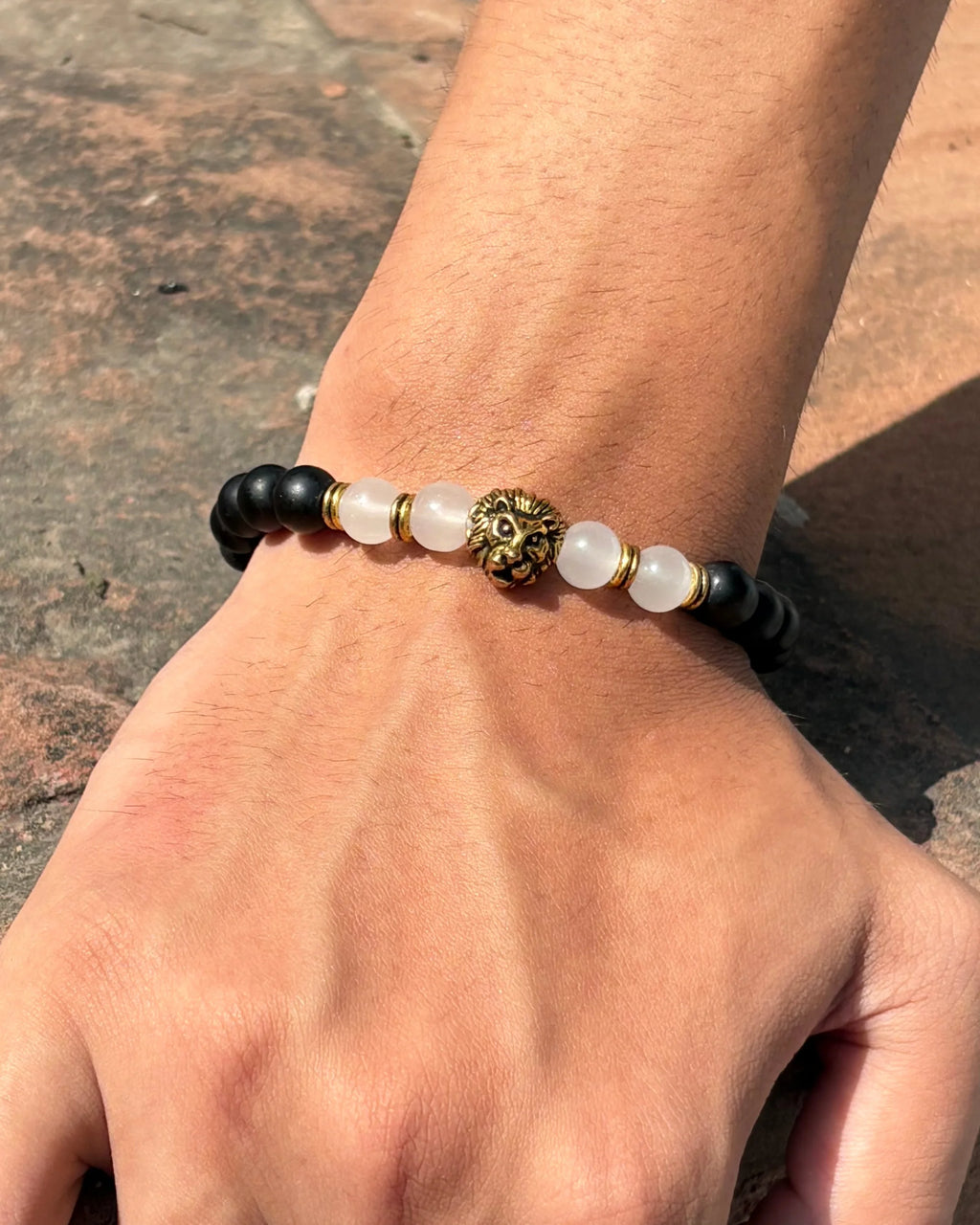 Alpha Pearl Bracelet