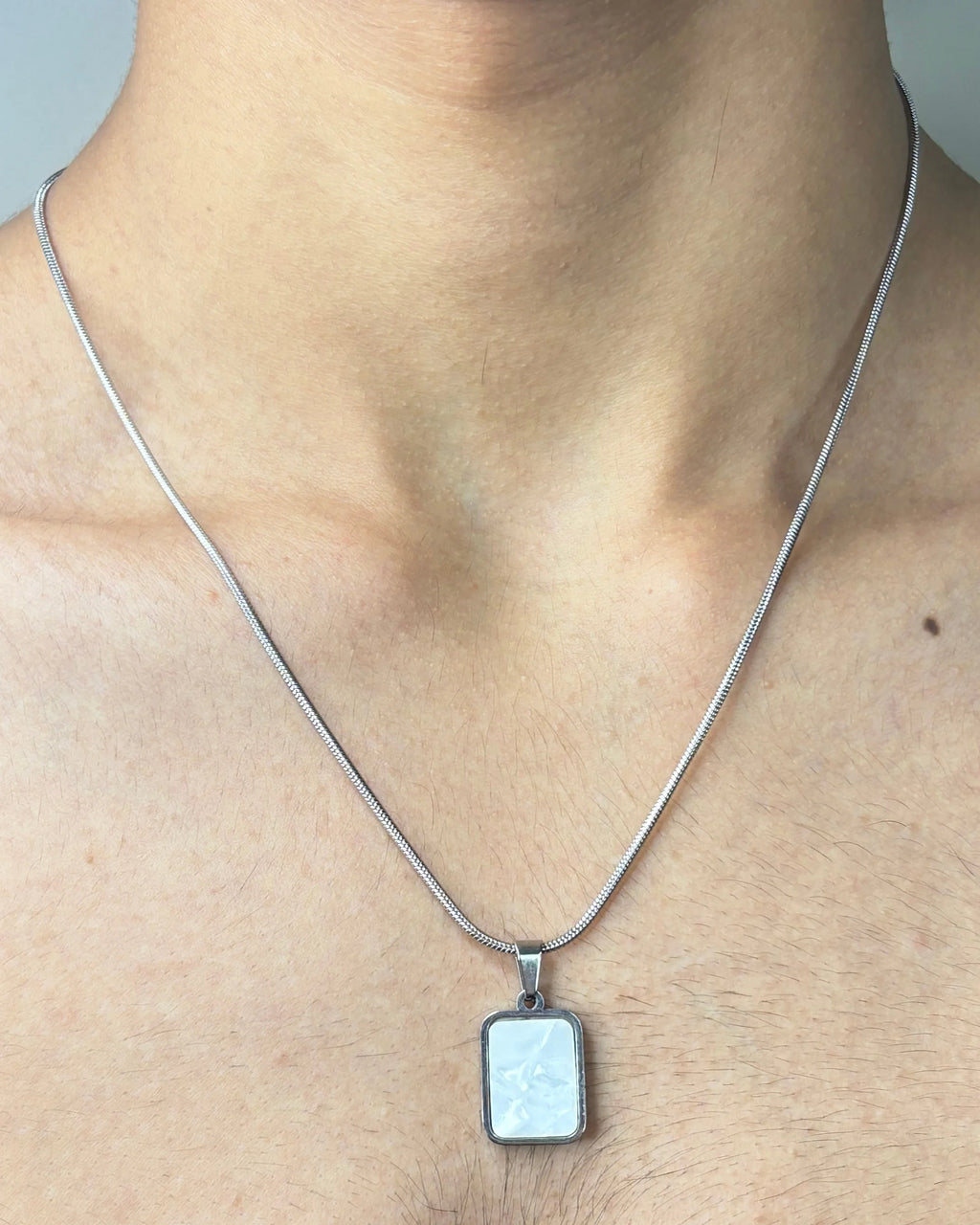 Silver Marbella Pendant