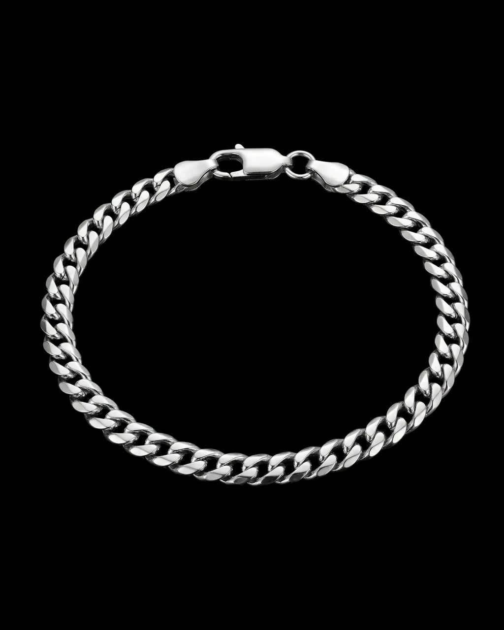 Cuban Curb Link Bracelet (4mm)