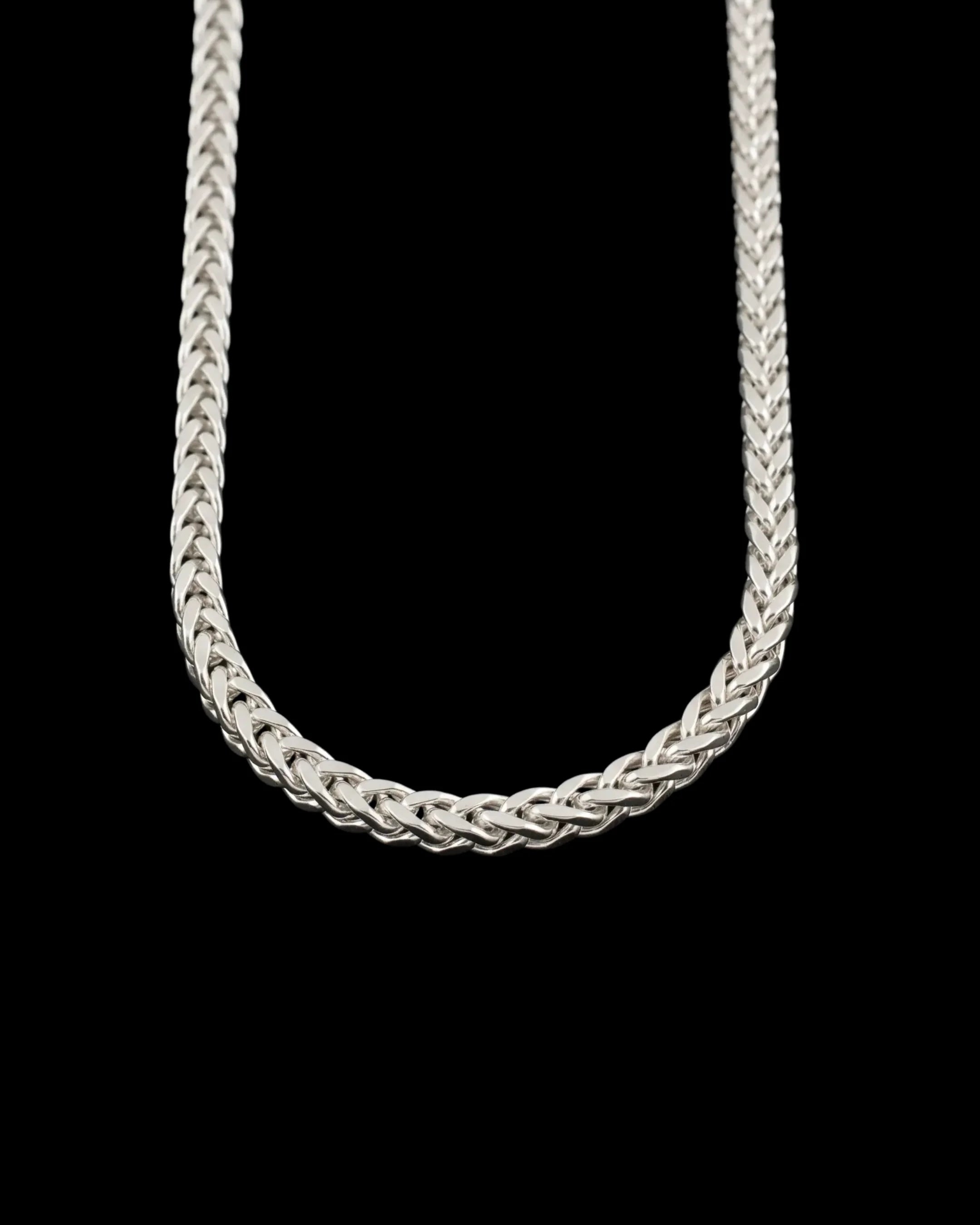 Cuban Wheat Link Chain (2mm)