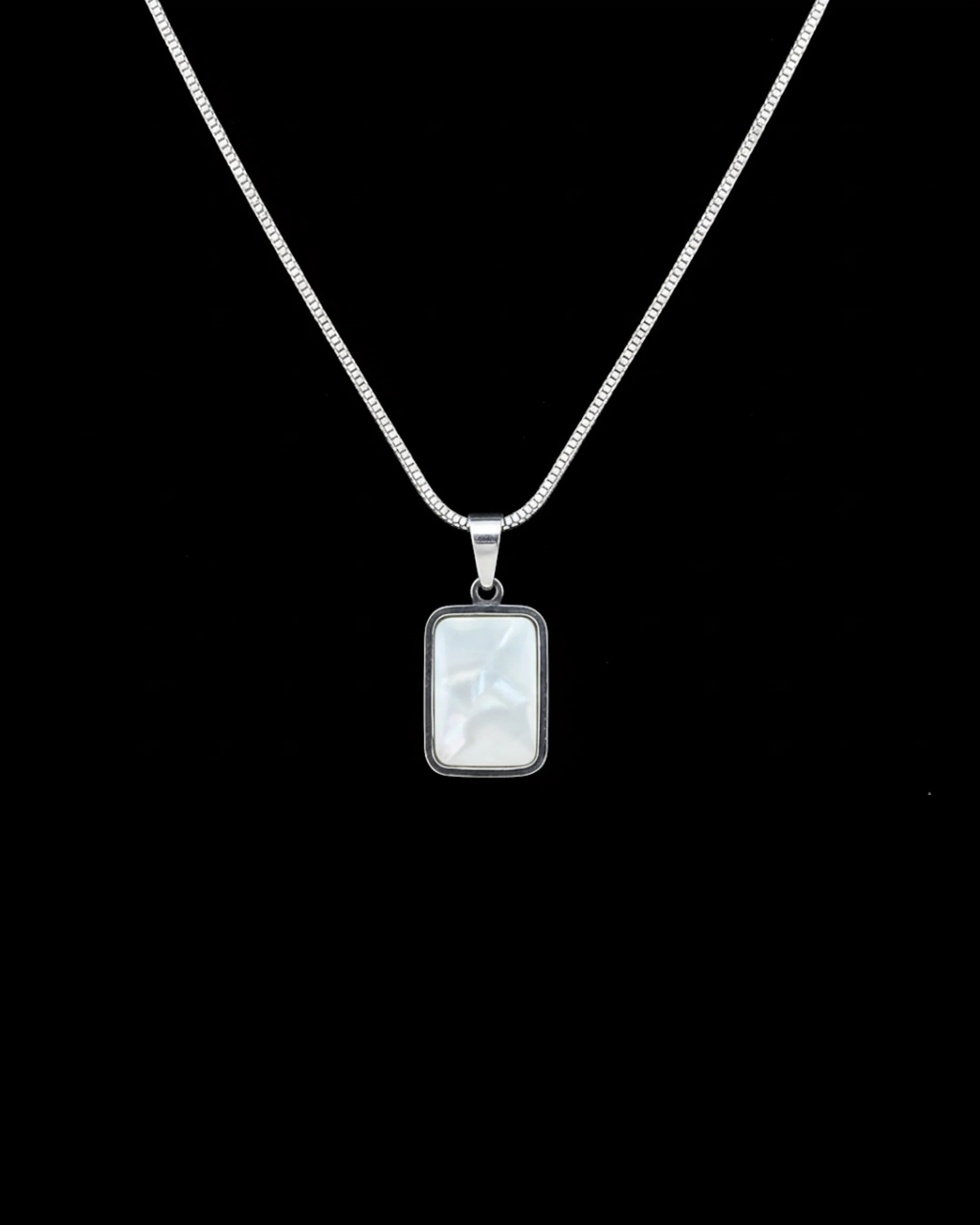 Silver Marbella Pendant